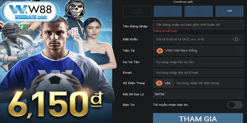 Đăng Ký W88 - Trải Nghiệm Kho Trò Chơi Hấp Dẫn, Thú Vị 6 Người dùng nhập W88 sai thông tin cá nhân khi đăng ký là lỗi hay gặp nhất